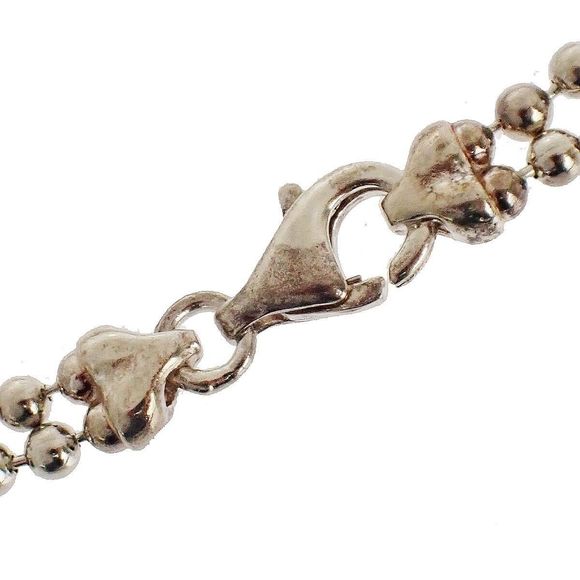 Gucci Logo Ball Chain Pendant Necklace #78427G16B - Picture 8 of 9